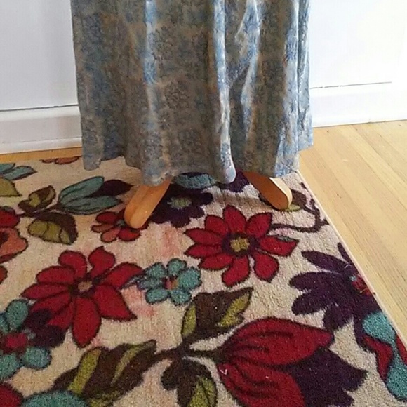 Blue/Silver Dress fitted - Picture 3 of 3